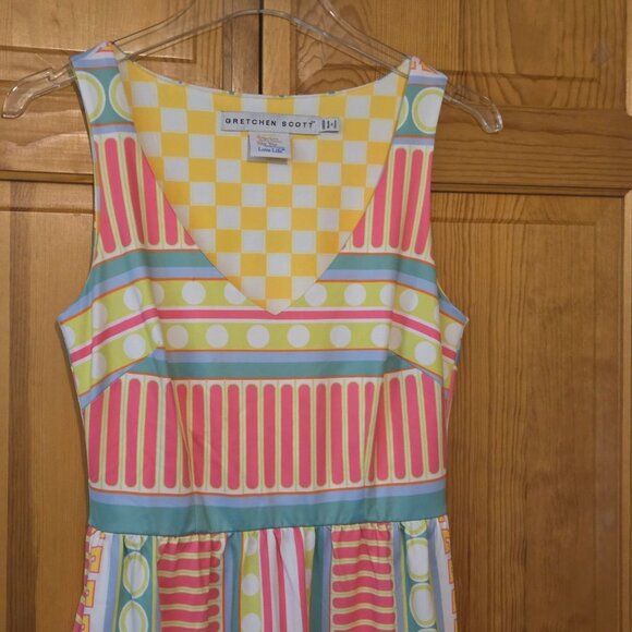 Gretchen Scott Dress Size XXS Sleeveless Hot Pink Date Night Wrinkle Resistant - Picture 3 of 15